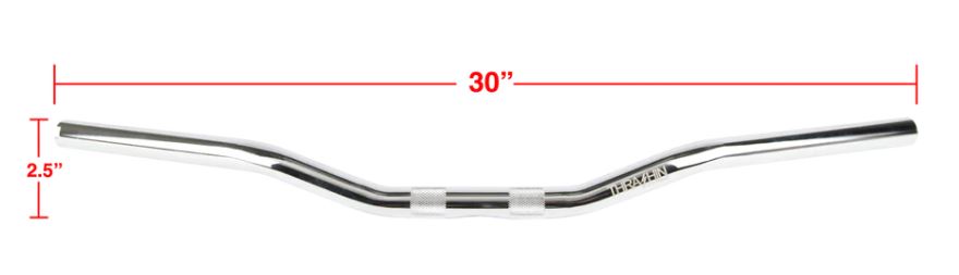 Low Bend Bars - Chrome