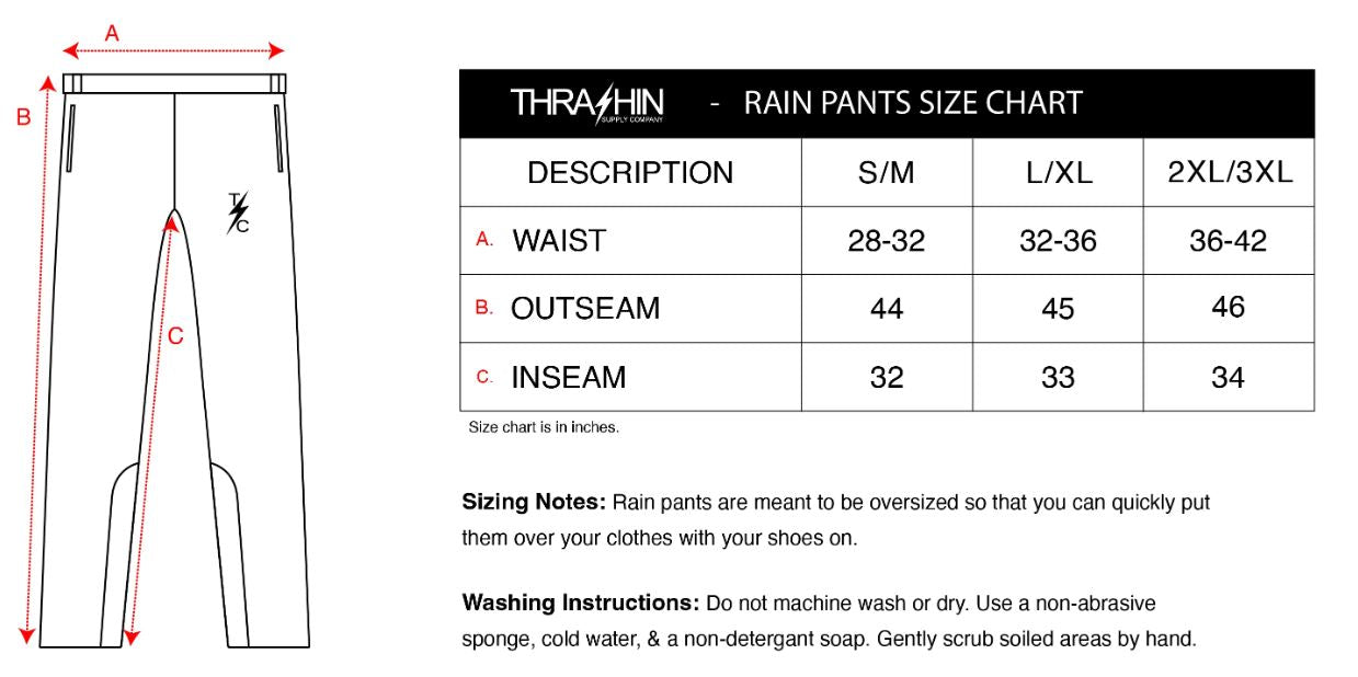 Thrashin Supply - Mission Waterproof Rain Pants
